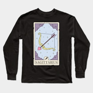 Sagittarius card Long Sleeve T-Shirt